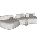 Multiplayer Sofa 3d model