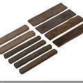Natural Stone Wood Planks with Various Colors and Textures for Home Interior Design