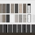 Modern Hinged Doors Collection With Various Colors And Stylish Designs For Home