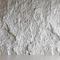 White Rough Textured Background Wall With Natural Surface For Modern Interior Design 3d model