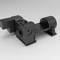Industrial equipment five-axis machine tool matching module 1314 3d model