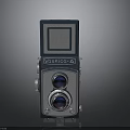 Veriflex A Twin Lens Camera Vintage Electronic Device With Classic Design