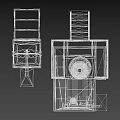 Stainless Steel Industrial Processing Equipment With Mixing Tank Platform And Stairs Structure