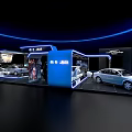 Interactive Zone For Car Display With Amazing Design And Vehicle Models