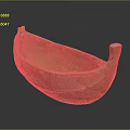Ancient Clay Boat Shaped Water Vessel With Perforated Sides And Traditional Design