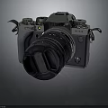 Fujifilm Digital Camera With Vintage Design And Detachable Lens For Photography