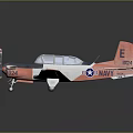 Red and White Fighter Jet with Number 720 Tail F Logo and Wing Blue Star