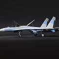 su-27 fighter remote control toy 3d model