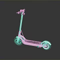 White Electric Scooter With Black Handlebar And Sleek Modern Design Features