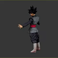 Anime Character Themed Decorative Light With Dynamic Pose And Stylish Design