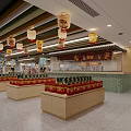 Elegant Traditional Chinese Cheongsam Clothing Specialty Store Interior Design With Exquisite Cultural Themed Decorations
