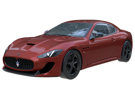 Hyundai sports car Maserati Cars 3d model