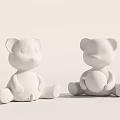 Modern table lamp small can toy lamp 3d model