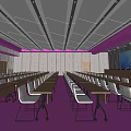 Modern Lecture Hall 3d model
