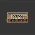 Rustic Tavern Interior Design With Stone Walls Arched Windows Wooden Stairs And Wine Racks