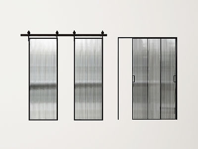 Kitchen door Changhong glass door track sliding door sliding door model