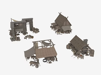 Outdoor Building 3d model