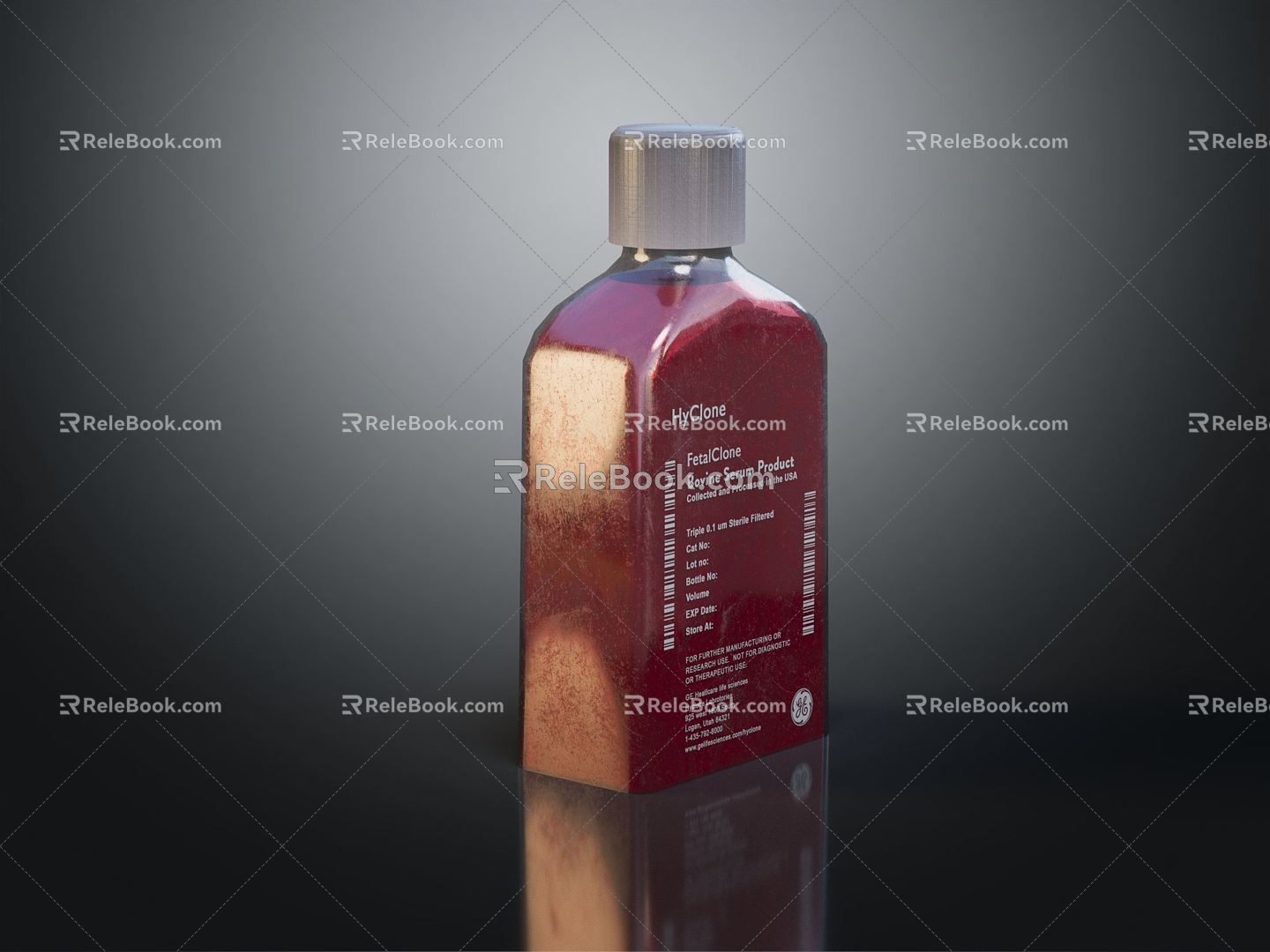 Modern Perfume Perfume Bottle Potion Medicine Magic Bottle Blood Bottle 3d model