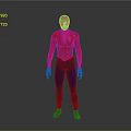 Spider Man Character In Classic Red And Blue Suit With Spider Logo