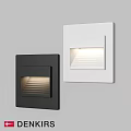 Modern Black White Square Downlights With Grille Design And Soft Indoor Lighting