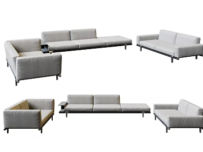 Modern Combination Sofa Sofa Combination 3d model Modern Combination Sofa Sofa Combination 3d model