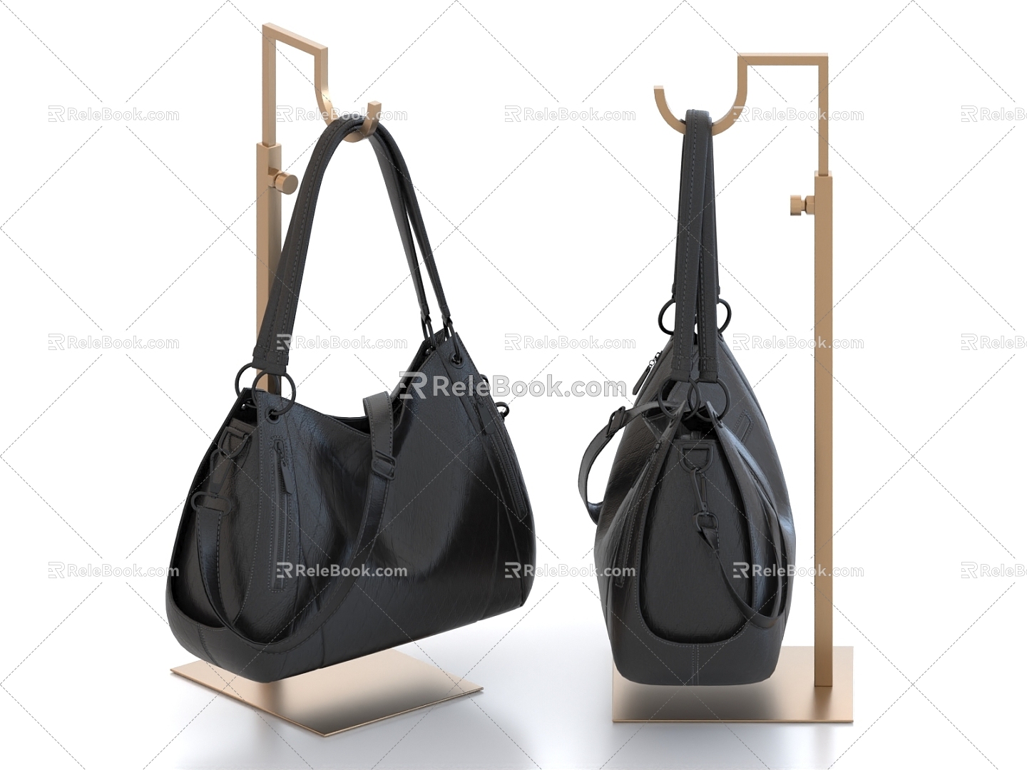 Handbag Tote Bag Display Holder Women's Bag 3d model