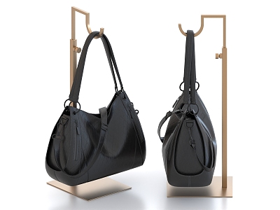 Handbag Tote Bag Display Holder Women's Bag 3d model