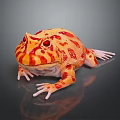 Frog Poison Frog Game Frog Reptile Cold Blooded Animal Reptile 3d model