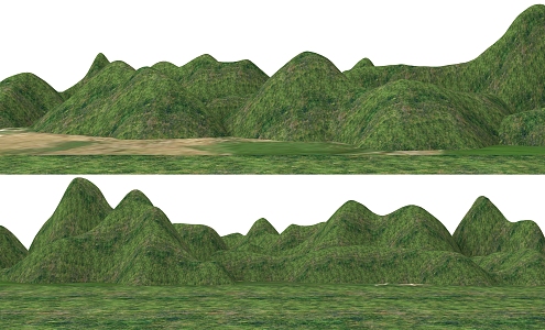 Mountains Mountain Park Landscape Terrain Mountain Park Nature Mountain Micro Terrain 3d model