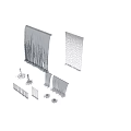 Various Decorative Water Feature Fountains With Cascading Curtains And Spray Patterns