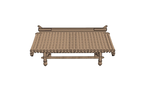 Chinese eaves 3d model