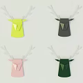 Origami Style Deer Head Shaped Decorative Wall Lamps In Multiple Colors