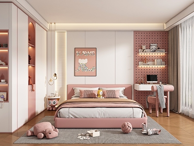 Modern Children's Room 3d model