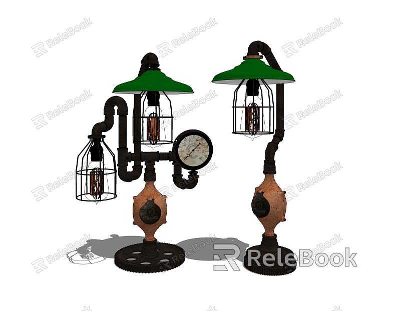 Industrial LOFT shaped table lamp table lamp model