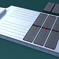 Battery Modules System With Metal Frame And Arranged Energy Storage Units