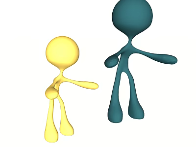 Interactive Playground Equipment Engaging Children and Adults in Fun Play 3d model