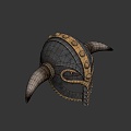 Viking Helmet 3d model