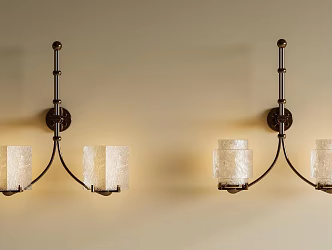 Modern Italian Style Wall Lamp Italian Style Light Luxury Wall Lamp Metal Wall Lamp Crystal Glass Wall Lamp Hotel Hall Wall Lamp 3d model