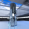 Modern Pillar Science and Technology Sense Pillar 3d model