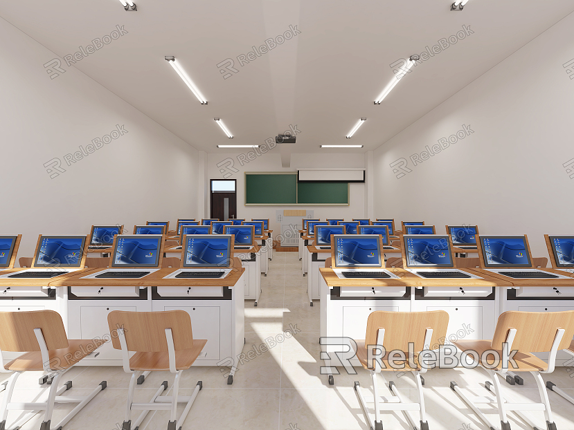 modern classroom model