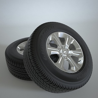 Modern Tires 3d model