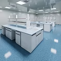 Modern Laboratory 3d model