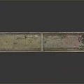 Graffiti Covered Rectangular Object With Colorful Artwork On Weathered Metal Surface