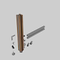 Hardware Tools With Hinges Slides Casters Connectors And Bolts For Furniture Assembly