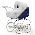 Baby Stroller Trolley Children's Stroller Trolley Rocker Rocker Car 3d model