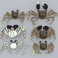 Modern Crab 3d model