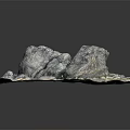 High Quality Natural Wood And Stone Decorative Materials With Rocks And Pebbles For Landscaping