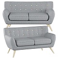 Modern Multi-Person Sofa Sofa Two-Person Sofa Casual Sofa Living Room Sofa Leather Sofa Corner Sofa 3d model