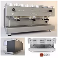 GAGGIA Modern Stainless Steel Coffee Machine Kitchen Appliance with Sleek Design