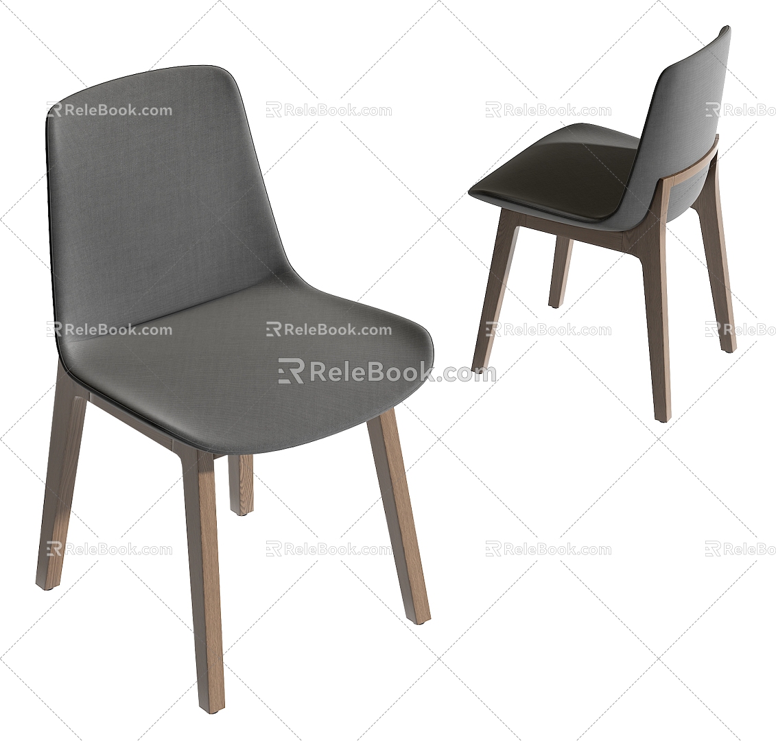 Poliform Dining Chair 3d model